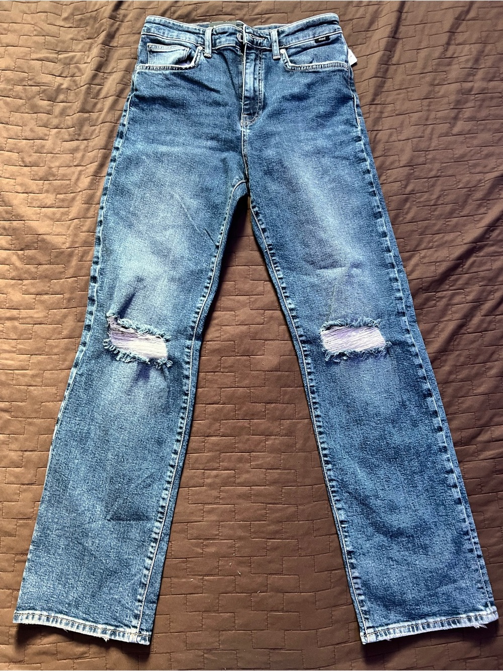 Mavi Recycled Blue Denim Jeans